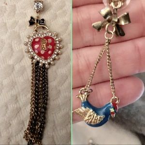 Betsey Johnson Earring Bundle